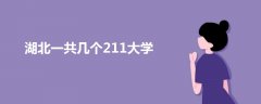 湖北一共几个211大学