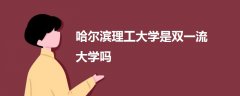 哈尔滨理工大学是双一流大学吗