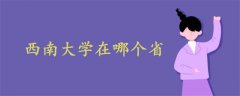 西南大学在哪个省