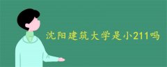 沈阳建筑大学是小211吗